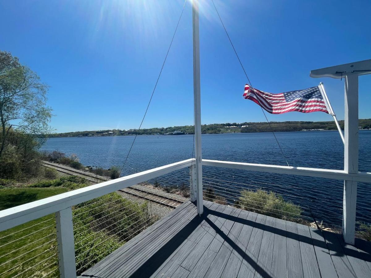 Spectacular Home With A Amazing Ocean - River View Гротън Екстериор снимка